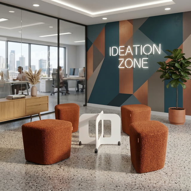 Rhombic Seating System with Docking Base