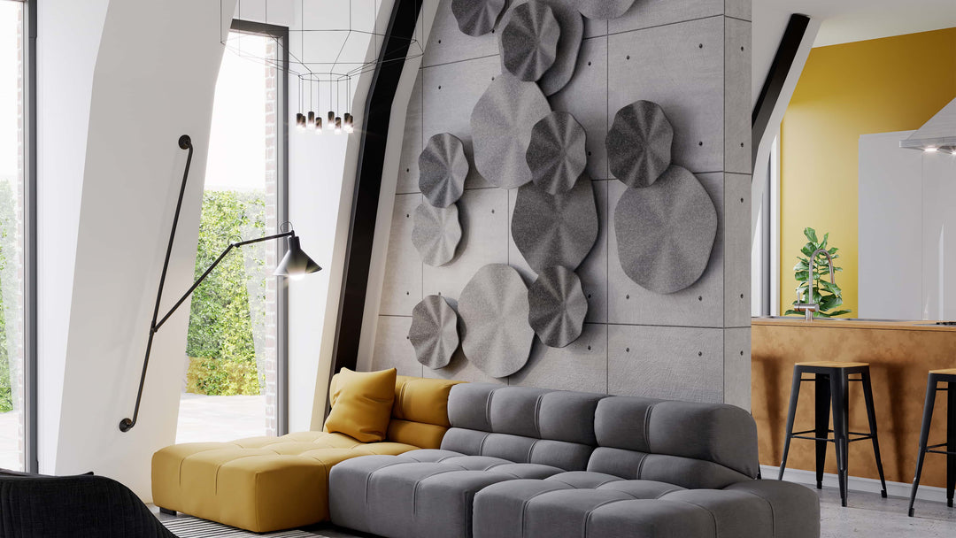 Wall Panel Flutter Design Flutter - Noise Reducing Acoustic Wall Panel | Sāthē