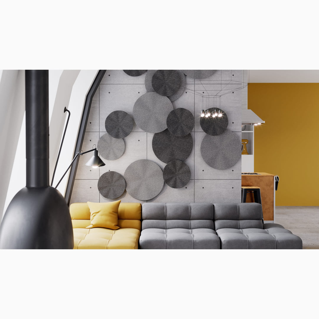 Wall Panel Flutter Design Flutter - Noise Reducing Acoustic Wall Panel | Sāthē