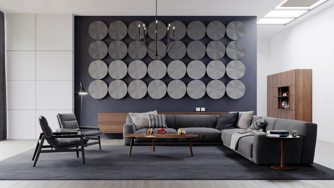 Wall Panel Flutter Design Flutter - Noise Reducing Acoustic Wall Panel | Sāthē