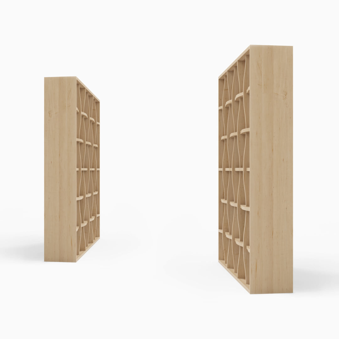 Weave - Solid Wood Sculptural Bookcase | Sāthē